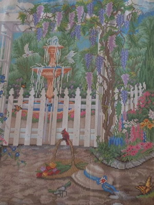 Κιτ Diamond Painting "Spring Gate" 90x70 εκ. της Joel McIntyre