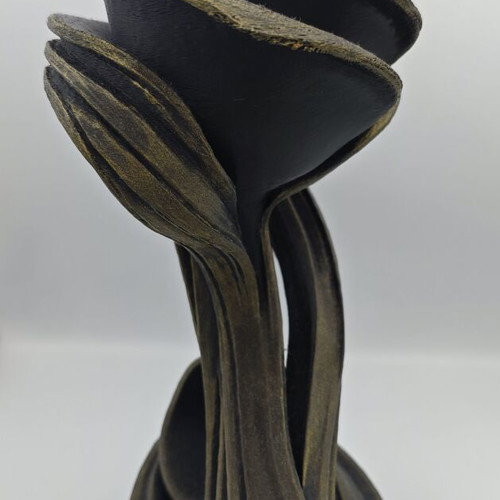 3D Printed Gothic Rose new decorative eternal rose 23cm