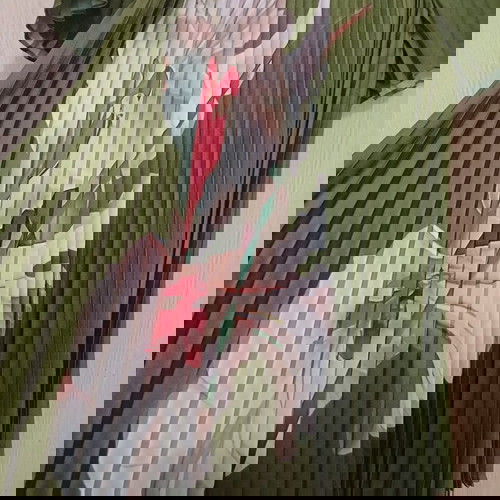 Ted Baker dress size L multicolored like new, loose fit