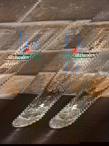 Heineken Автентични Стъклени Чаши за Бира Финал на Шампионската Лига 2017 Кардиф