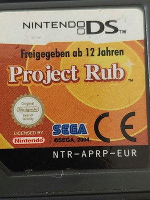 Project Rub Nintendo DS μεταχειρισμένο, σκετο δισκάκι