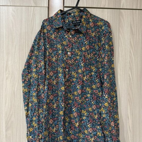 Antony Morato Men's Floral Shirt Medium Like New Multicolor