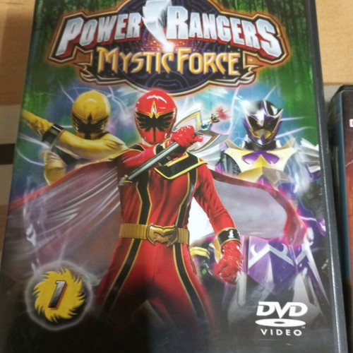 Power Rangers 1&2 Mystic Force DVD used, pack