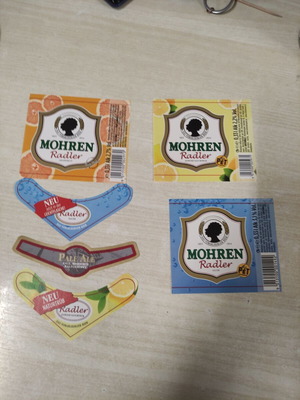 Ετικέτες Mohren από Γερμανίας, καινούργιες