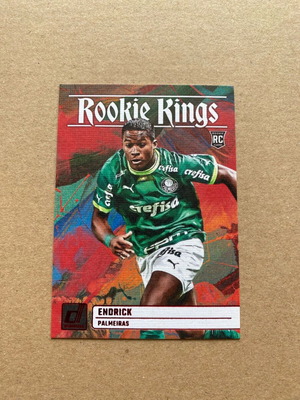 Panini Endrick Rookie Kings Red κάρτα 2023-24 Donruss Soccer
