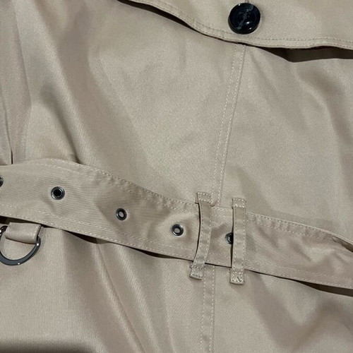 Women's trench coat like new, very slim fit, size S, beige brown