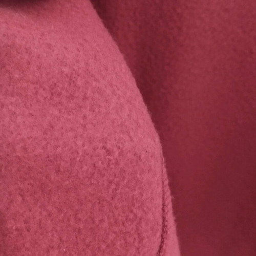Stradivarius jacket with fleece lining like new, burgundy red