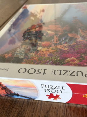 Puzzle 1500 pieces Italian Coast new
