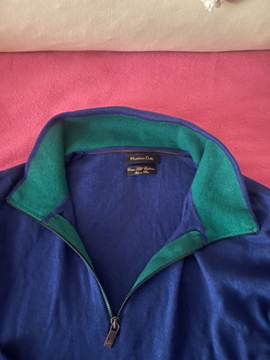 Massimo Dutti men's sweater like new, blue and green, size L