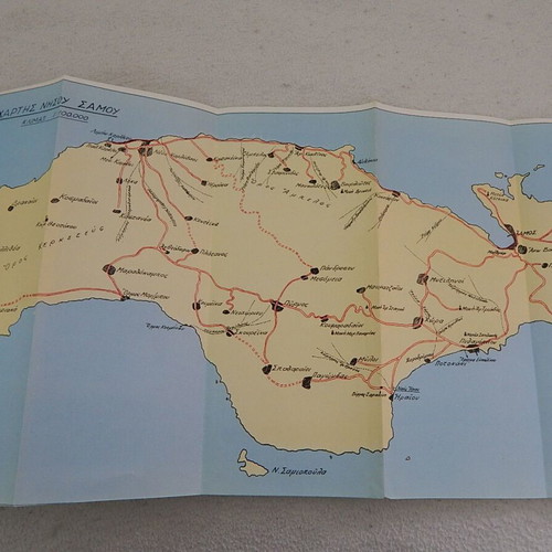 Samos Tourist Guide 1976 used