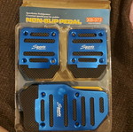 Car pedals new