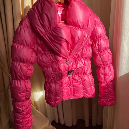 Blumarine puffer jacket new fuchsia color Blugirl
