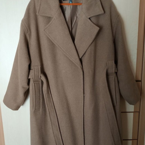 Vero Moda coat like new, brown, size 2XL