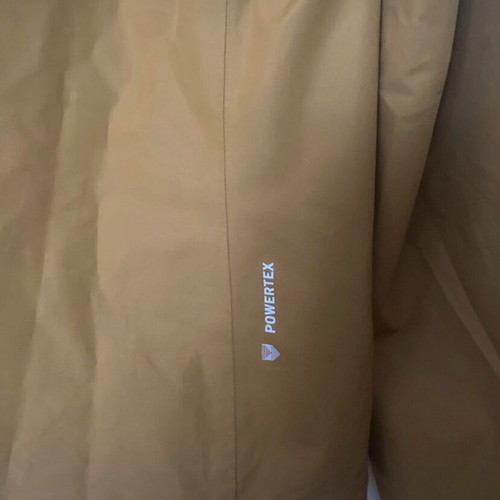Salewa Men’s Puez Aqua 4 2.5L Powertex Hardshell Jacket like new, yellow orange