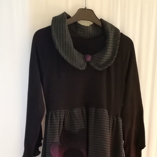 Maxi wool dress handmade like new, size M