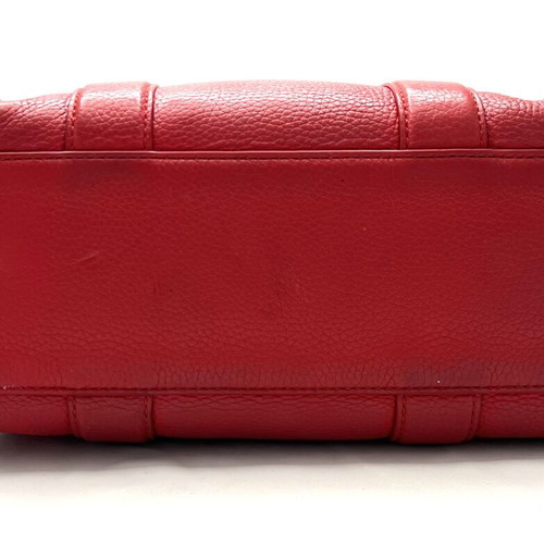 Marc Jacobs The Tote Bag small handbag used, red leather
