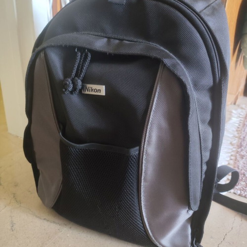 Nikon camera lens bag, black, 30x42x16cm
