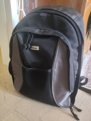 Nikon camera lens bag, black, 30x42x16cm