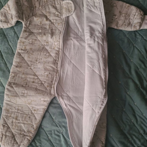 Baby Star sleeping bag white-beige with bears No 1 like new
