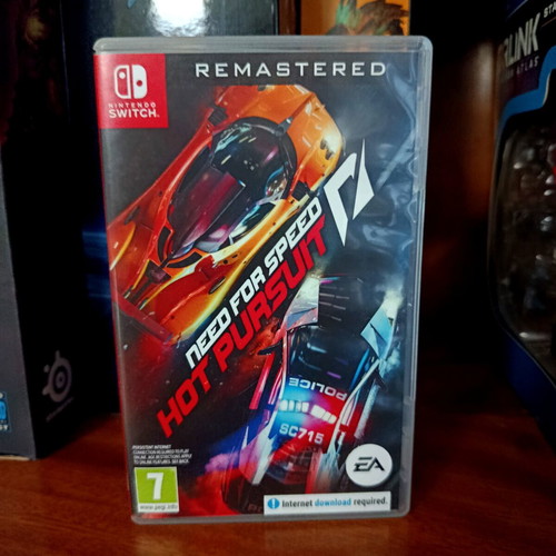Need for Speed Hot Pursuit Remastered Nintendo Switch game like new, English version
