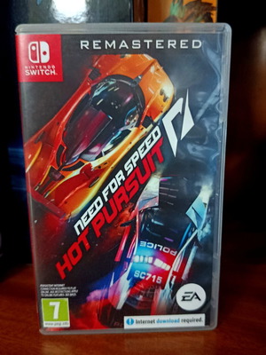 Need for Speed Hot Pursuit Remastered Nintendo Switch game like new, English version