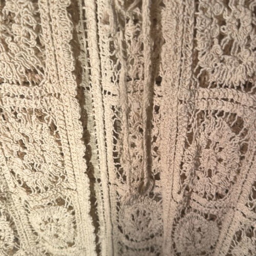 Embroidered Boohoo kaftan beige new, size L