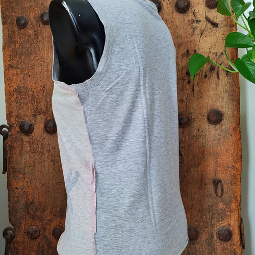 Dolce & Gabbana Y2K tank top like new, multicolor cotton