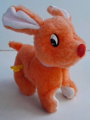 Wind-up rabbit toy from the 70s Vasileiadis new