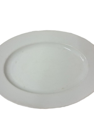 Bohemia Porcelain Oval Serving Plate vintage, used