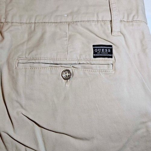 Guess men's beige pants, size L