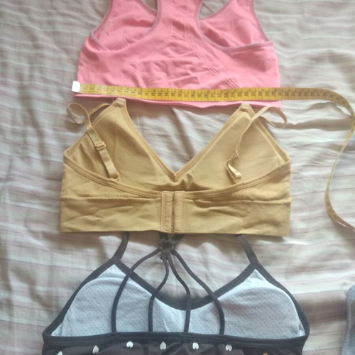 Small bustier bras like new, pack of 8 pieces