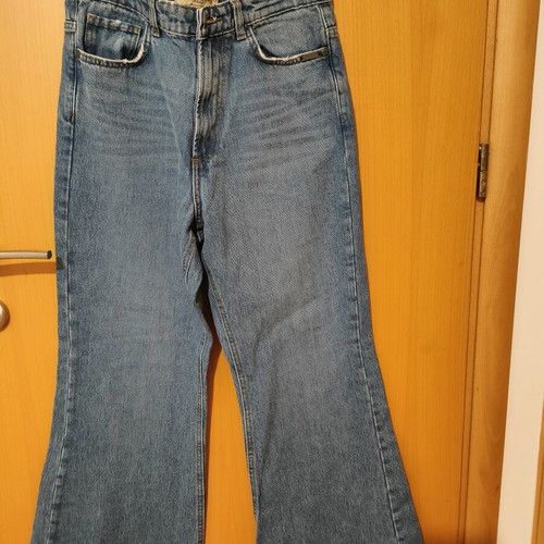 Attrattivo light flare jeans large, like new, blue