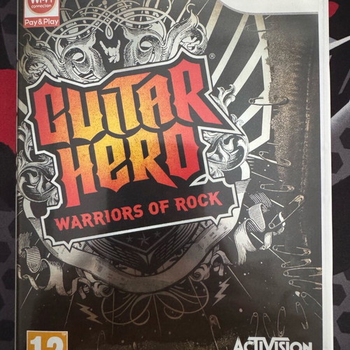 Guitar Hero Warriors of Rock Nintendo Wii game like new