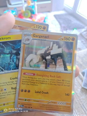 Pokemon Garganacl (PAR 104) like new Paradox Rift Holo