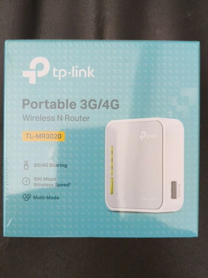 TP-LINK TL-MR3020 v3.20 Ασύρματο 4G Router Wi-Fi Καινούργιο