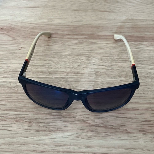 Tommy Hilfiger sunglasses used, white and blue
