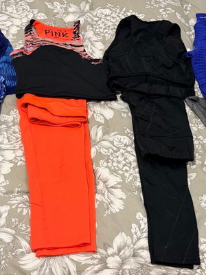 Leggings used, size small, set of 4 pieces