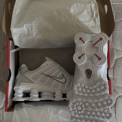 Nike Shox TL white sneakers