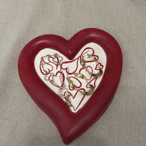 Clay tray for jewelry and accessories new