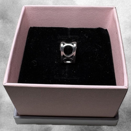 Forever Heart Charm like new, silver gray