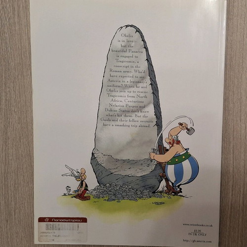 Asterix comic set 3 books like new, English