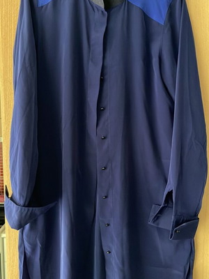 Shirt dress like new, blue, size M