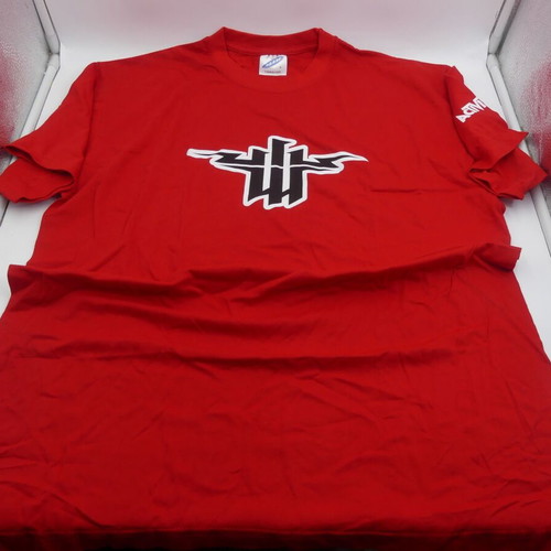 Wolfenstein The New Order T-Shirt used, size Large, red, JHK