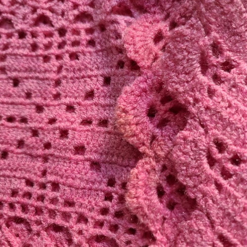 Handmade woolen blanket like new