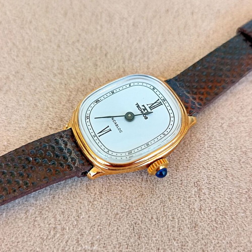 Technos Ellipse Swiss wristwatch, NOS, caliber AS 1977-2