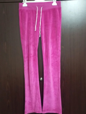 Velvet tracksuit used, pink, for 14 years old, 164cm