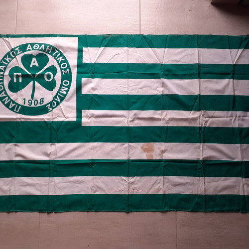 Panathinaikos Flag like new, authentic