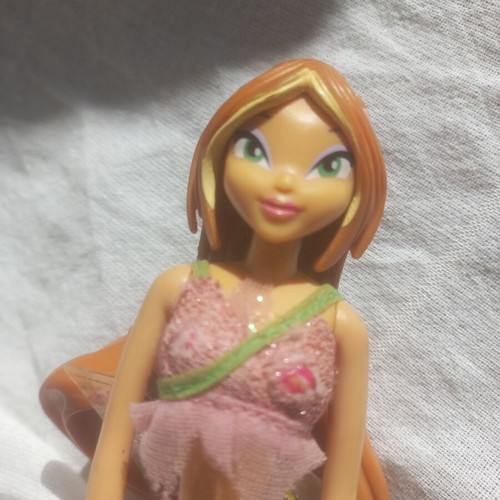 Flora Winx Club vintage collectible doll with original top 2005