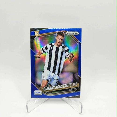 Panini Prizm FIFA Giannis Konstantelias Blue Rookie Card /199