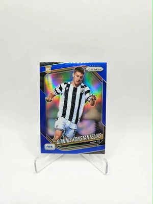 Panini Prizm FIFA Giannis Konstantelias Blue Rookie Card /199